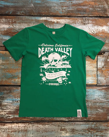 Death Valley (Kelly Green) - Kids T-Shirt