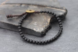 Simple Black Onyx Bracelet - Delicious California