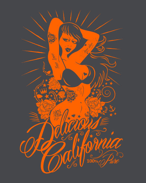 100% Pure T-Shirt - Mens - Delicious California