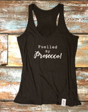 Yoga Vest - 'Fuelled by Prosecco' - Delicious California