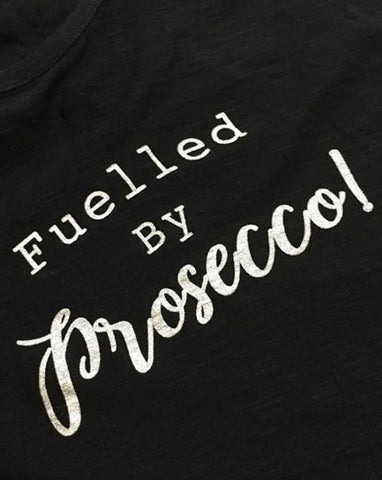 Yoga Vest - 'Fuelled by Prosecco'