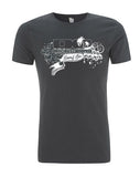 Skulls and Flowers T-Shirt - Mens - Delicious California