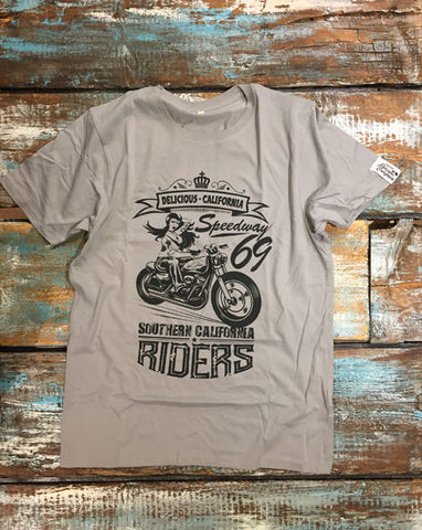 Southern Riders - Men's 100% Organic T-Shirt [Sports Grey]