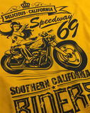 Southern Riders - Men's 100% Organic T-Shirt [Yellow] - Delicious California