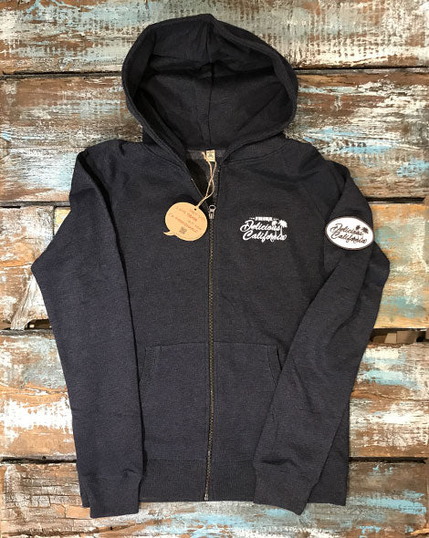 Surf Camp Zip-Up Hoody - [100% Recycled] - Delicious California
