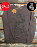 Sweatshirt (100% Recycled) - 100% Pure Pinup Design - Delicious California