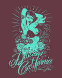 '100% Pure' Design - Women's Bamboo Fitted T-Shirt - Delicious California