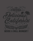 Delicious California Logo - Women's Bamboo T-Shirt - Delicious California