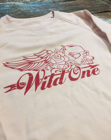 Sweatshirt (100% Organic Cotton) - 'Wild One'